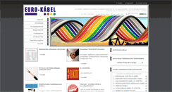 Desktop Screenshot of eurokabel.hu